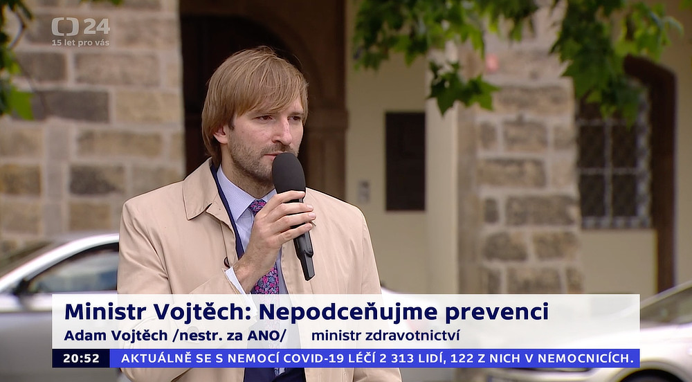 5. 6. 2020: Ministr Vojtěch: nepodceňujme prevenci